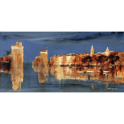 Paix et joie à La Rochelle 40 x 80