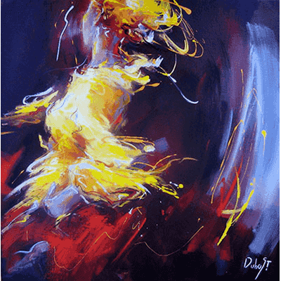 Contraste nocturne 60 x 60