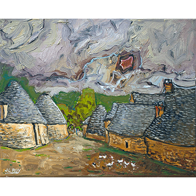 Cabanes de Breuilh, Perigord 41 x 33