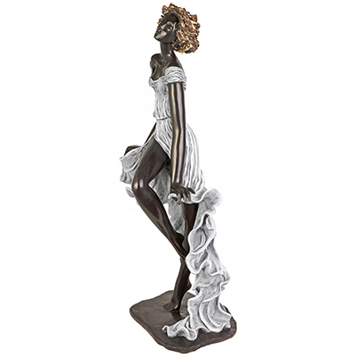 Cascade bronze - Hauteur 79 cm