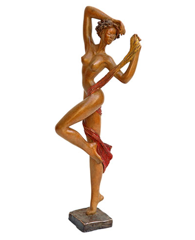 Olympe bronze - hauteur : 45 cm