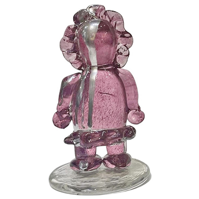 Bonhomme rose chrome - H. 23