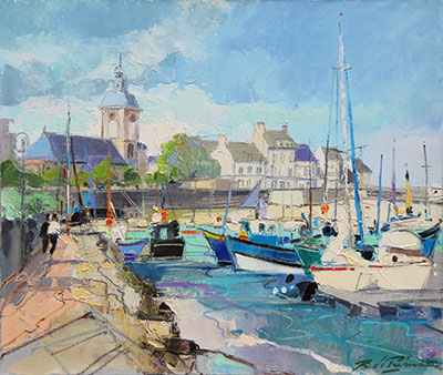 Port de Piriac - Presqu'île Guérandaise 55 x 46