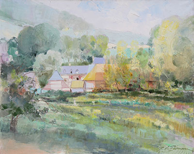 Ferme de La Motte - Vallée de l'Yères 81 x 65