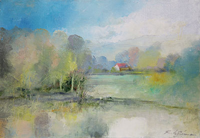 Dans la Vallée de la Somme 55 x 38