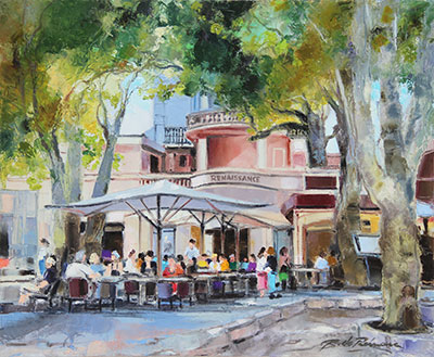 St-Tropez Brasserie la Renaissance 65 x 54