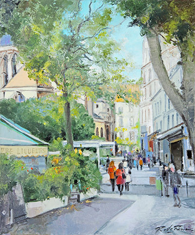 Square Couperin - Paris 65 x 54